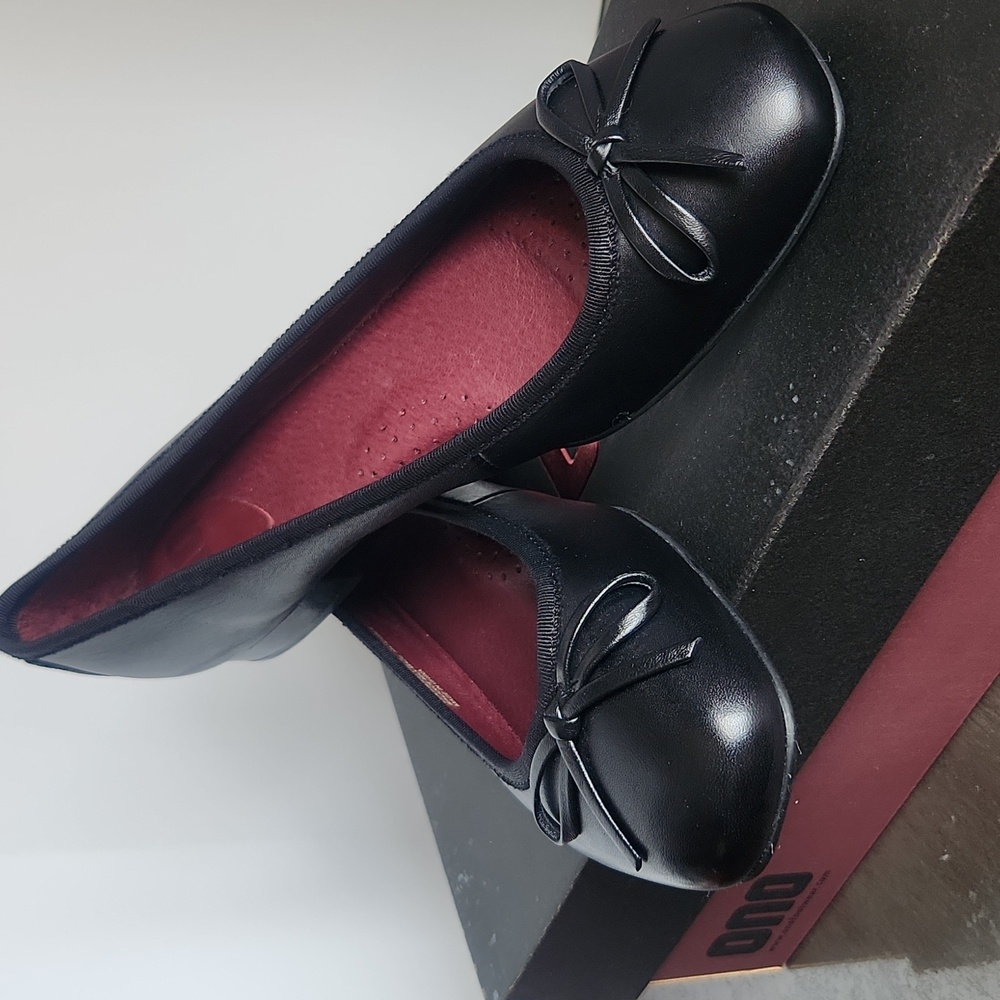 Ballet Flats With Elevated heel black women size 7.5